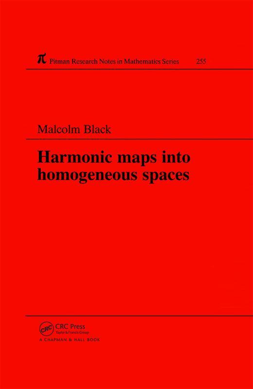 Buy Harmonic Maps Into Homogeneous Spaces Book Online at Best Price ...