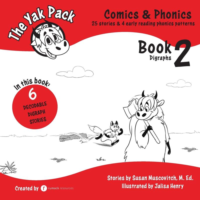 Bookscape | Buy The Yak Pack: Comics & Phonics: Book 2: Learn to read ...