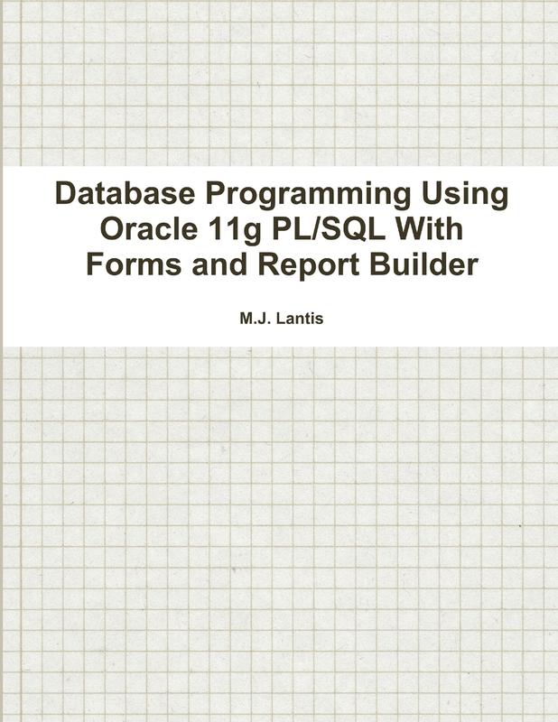 Buy Database Programming Using Oracle 11g PL/SQL With Forms and Report ...