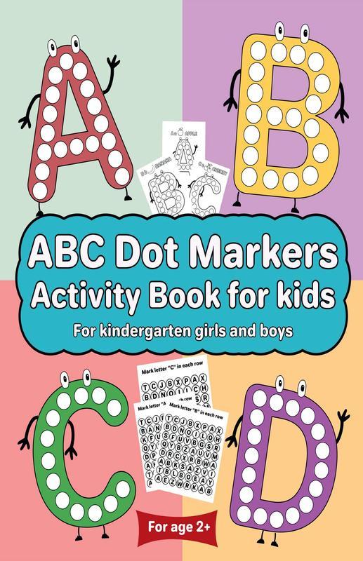 Buy Abc Dot Markers Activity Book For Kids For Kindergarten Girls Boys ...