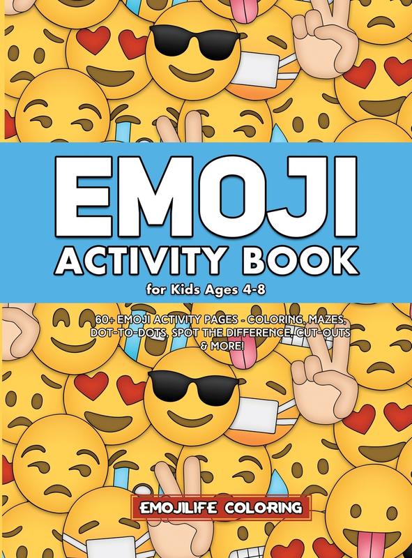 Buy Emoji Activity Book for Kids Ages 4-8: 60+ Emoji Activity Pages ...