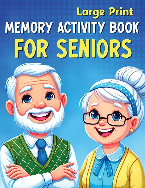 Buy Large Print Memory Activity Book for Seniors Book Online at Best