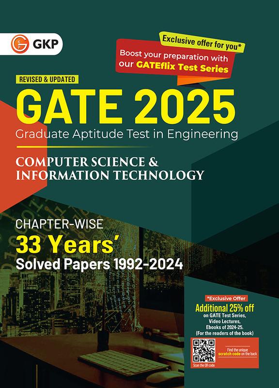 Buy GKP GATE 2025 : Computer Science and Information Technology - 33 ...