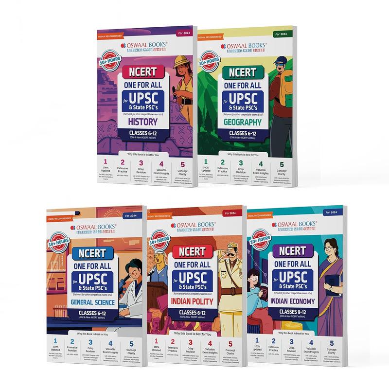Buy "Oswaal NCERT One for All Book For UPSC and State PSC's History ...