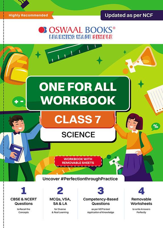 Buy Ncert Cbse One For All Workbook Science Class 7 Updated As