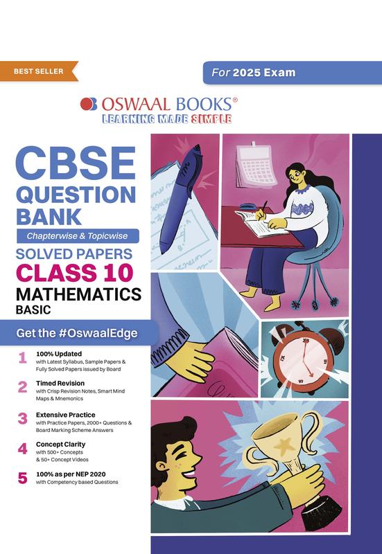 Bookscape | Buy Oswaal CBSE Question Bank Class 10 Mathematics Basic ...