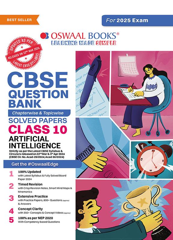 Buy Oswaal CBSE Question Bank Class 10 Artificial Intelligence ...