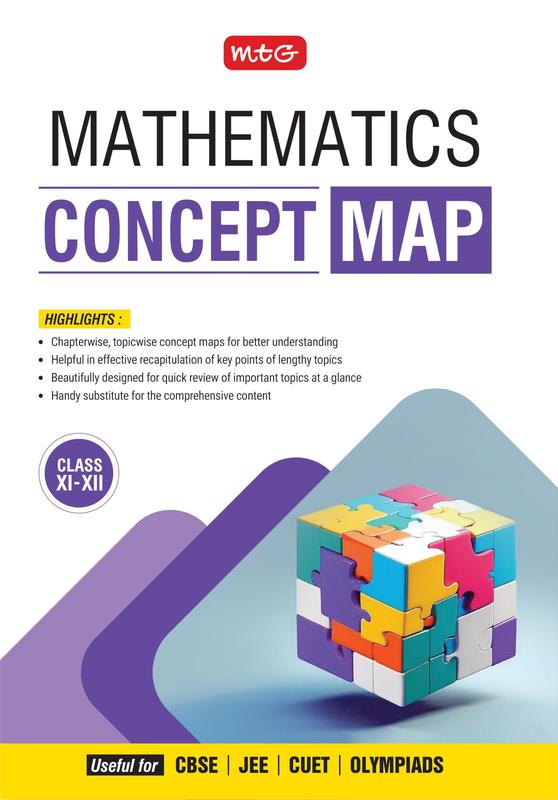 Buy MTG Concept Map For JEE Mathematics Book (Class 11th & 12th) 2025 ...