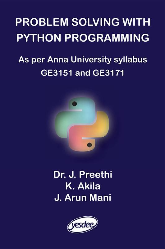 Bookscape | Buy Problem Solving with Python Programming (As per Anna ...