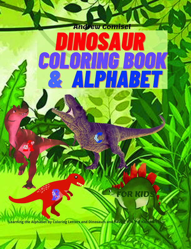 Buy Dinosaur Coloring Book and Alphabet ABC for Kids : Learning the ...