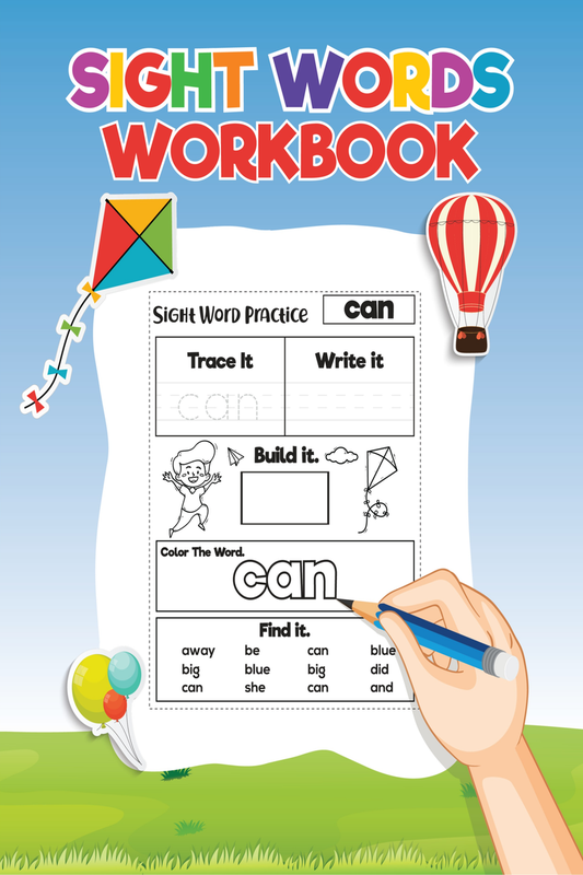 Buy Sight Words Workbook : Activity Workbook to Learn Trace & Practice ...