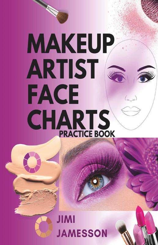 Buy Makeup Artist Face Charts Practice Book : Blank Worksheets For ...