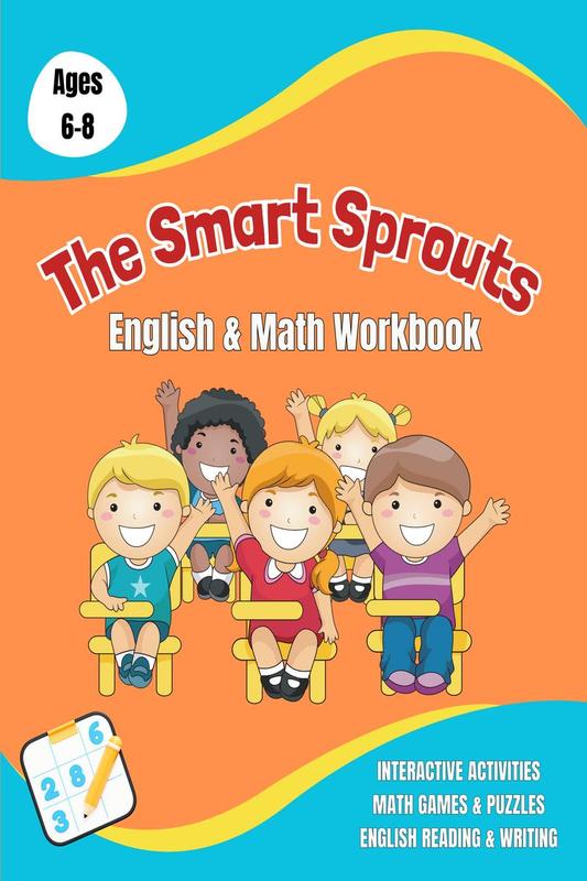 Buy The Smart Sprouts : English & Math Workbook for 6-8 years old ...